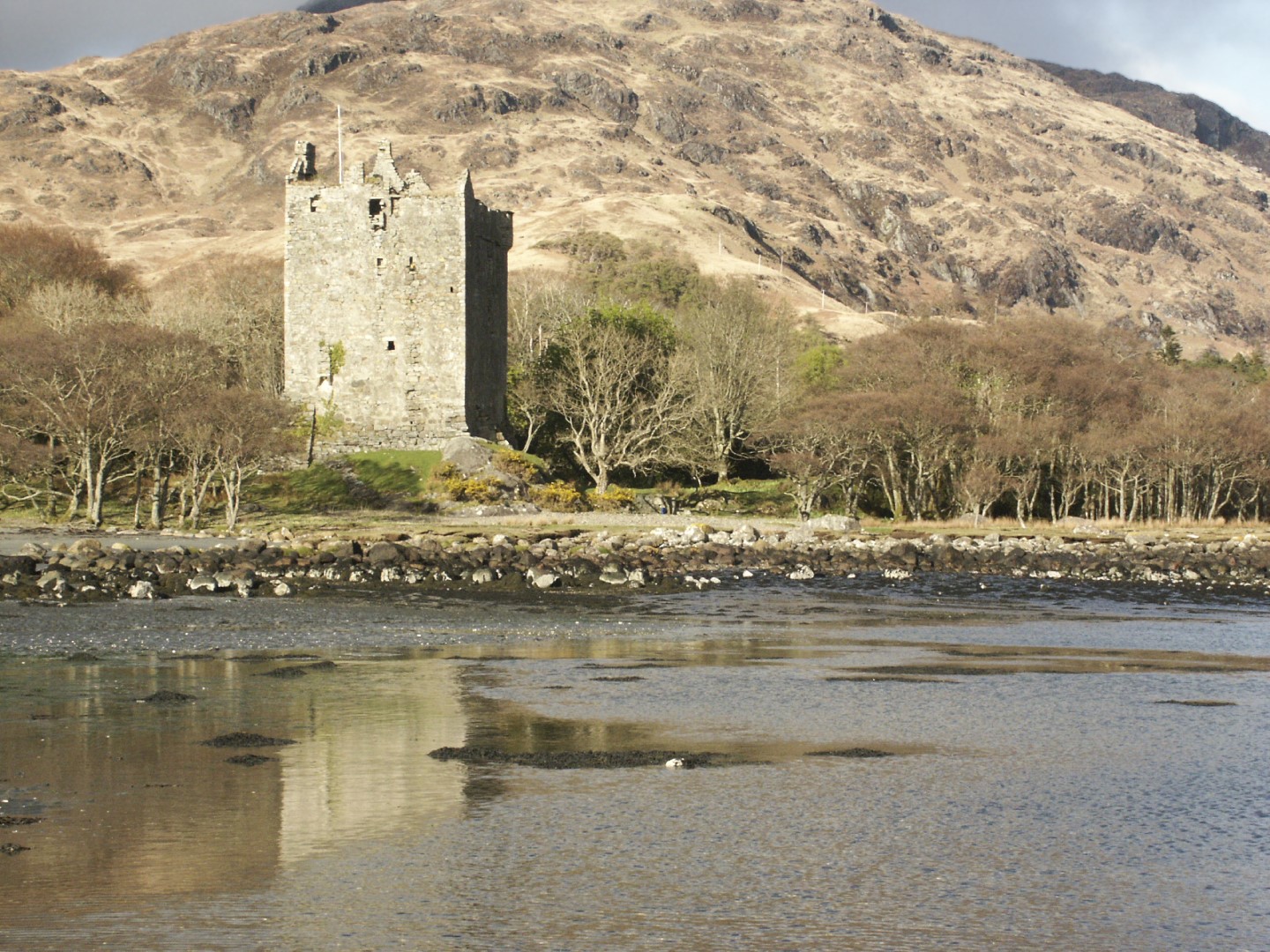 Moy Castle, Lochbuie, Isle of Mull,  Schottland